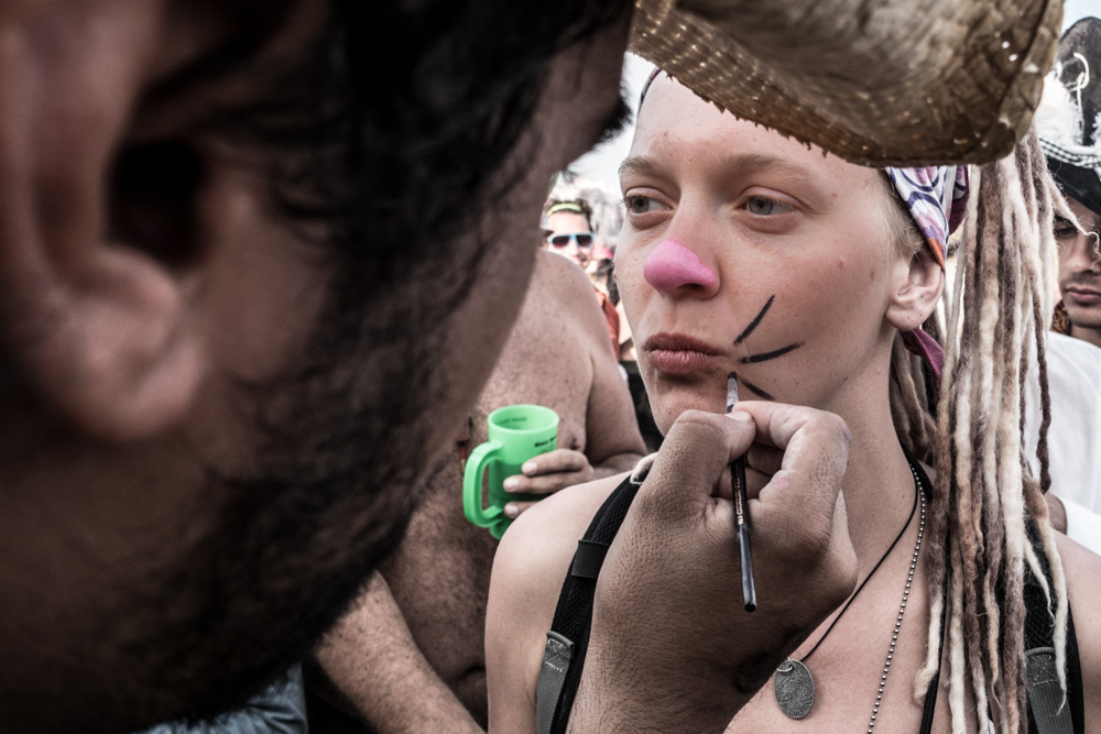 Bunny March Burning Man