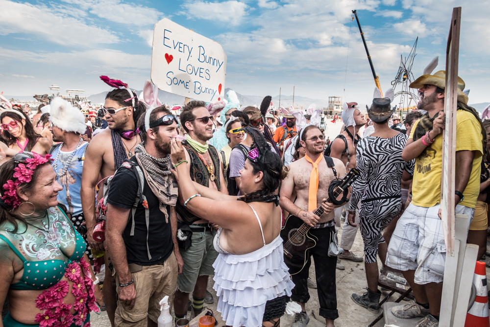 Bunny March Burning Man