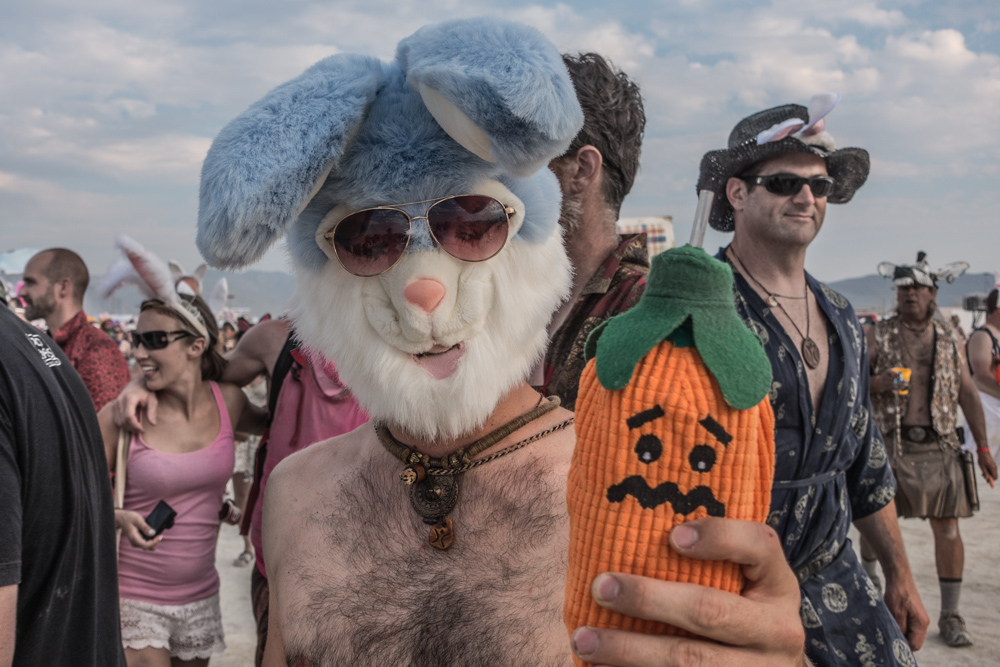 Bunny March beim Burning Man