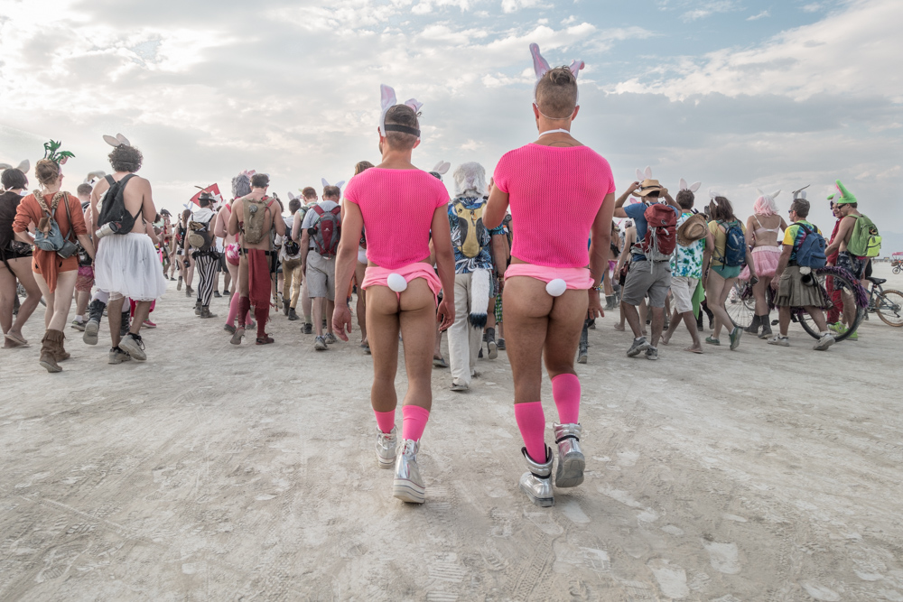 Bunny March beim Burning Man
