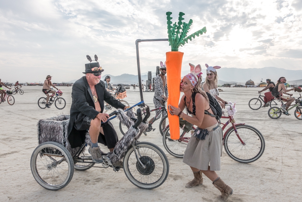 Bunny March beim Burning Man