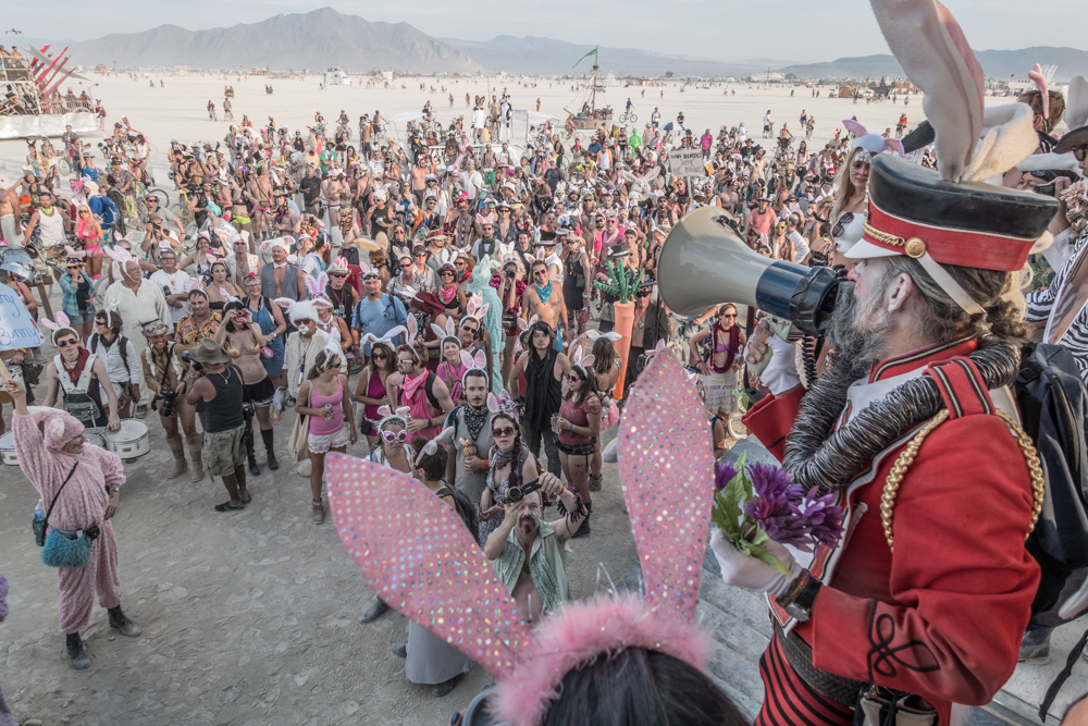 Bunny March beim Burning Man