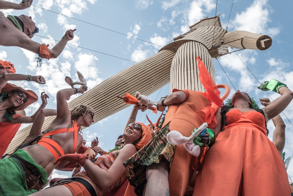 Bunny March beim Burning Man