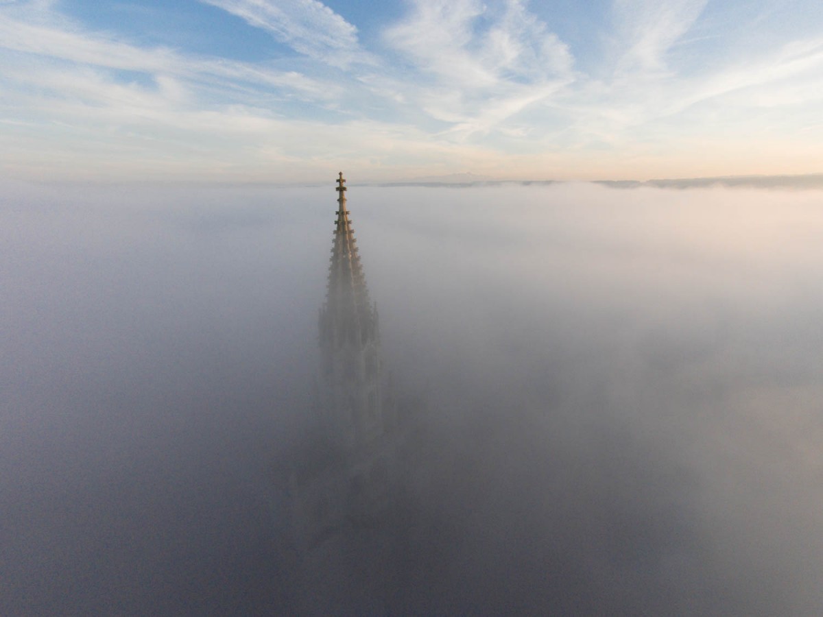 Konstanz im Nebel