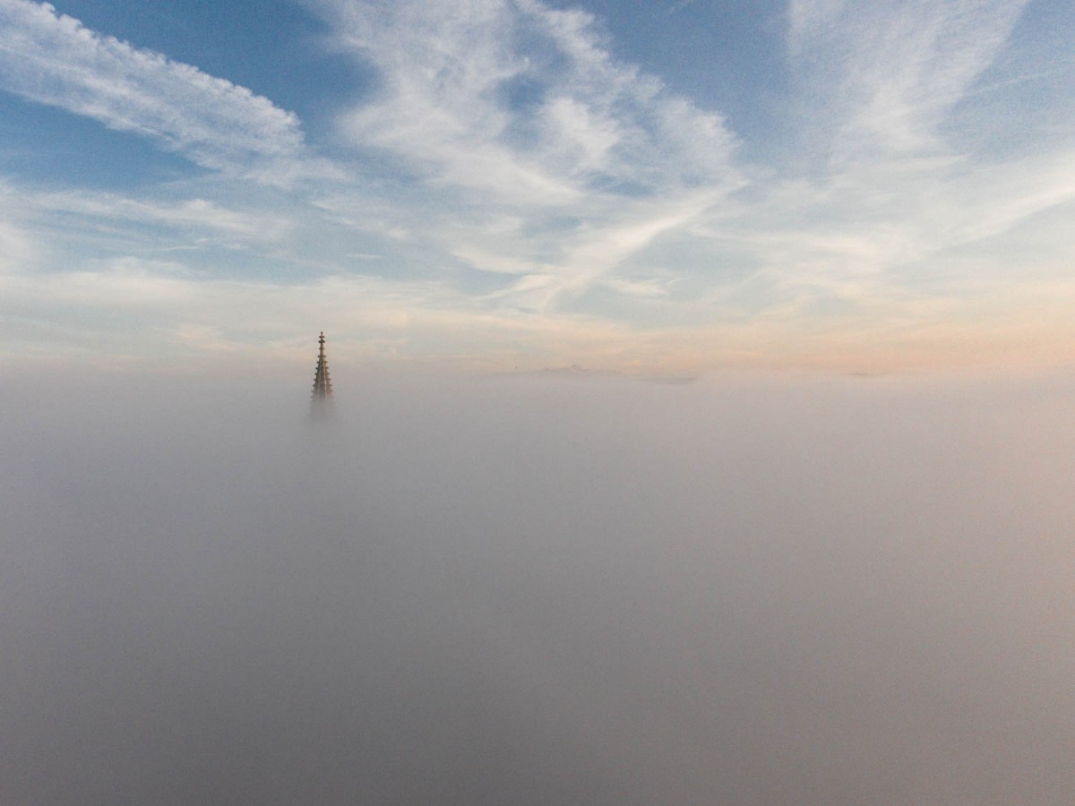 Konstanz im Nebel