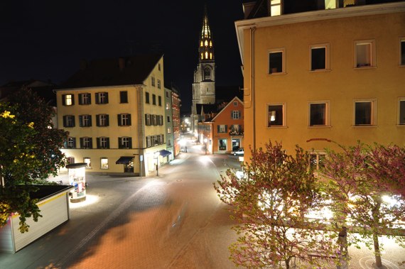 Blick aus meiner Wohnung nach Norden