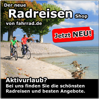 Radreisen bei fahrrad.de